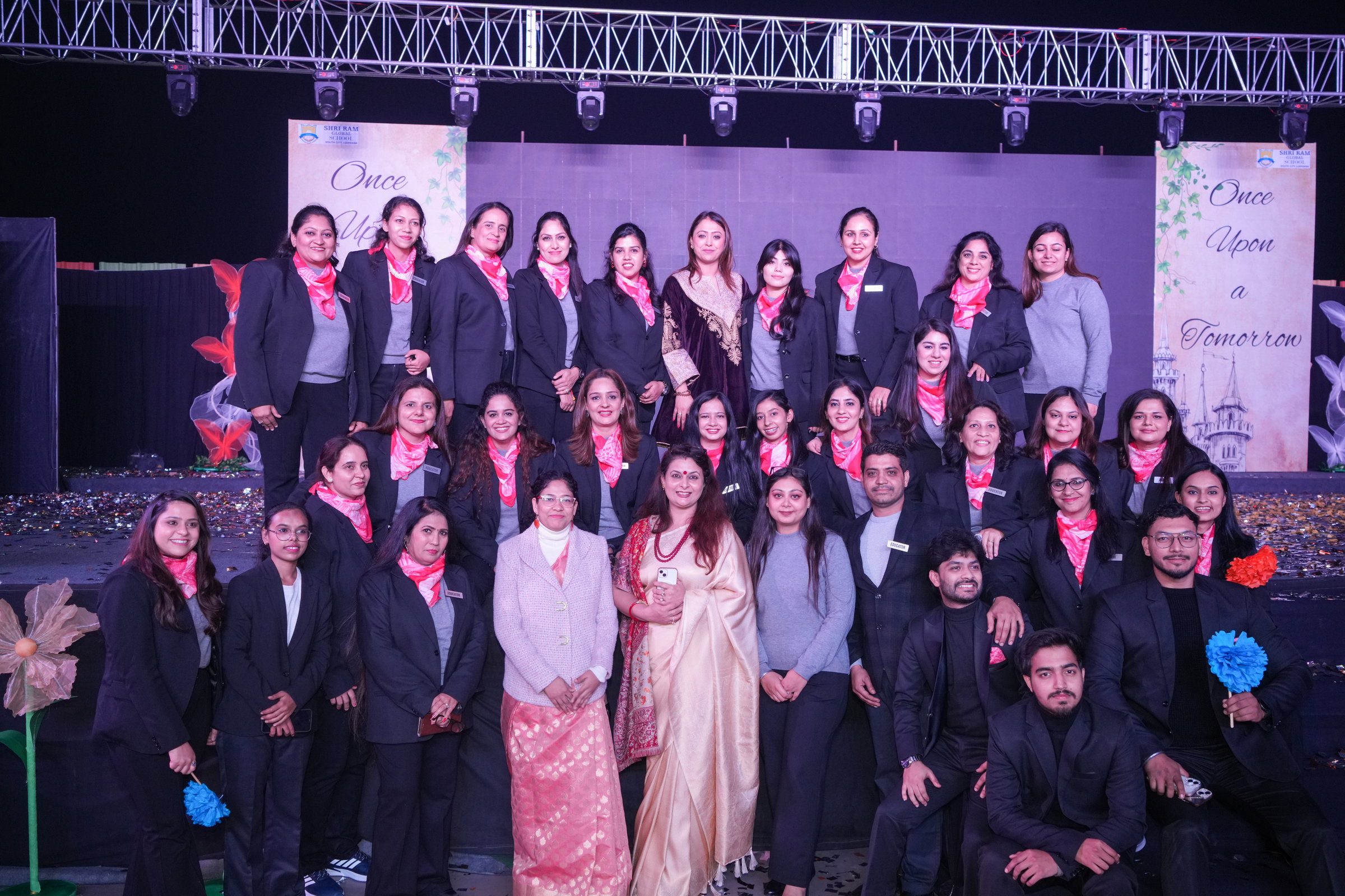 Skilled and Compassionate Educators at Shri Ram Global School - Teachers in classroom, teaching students