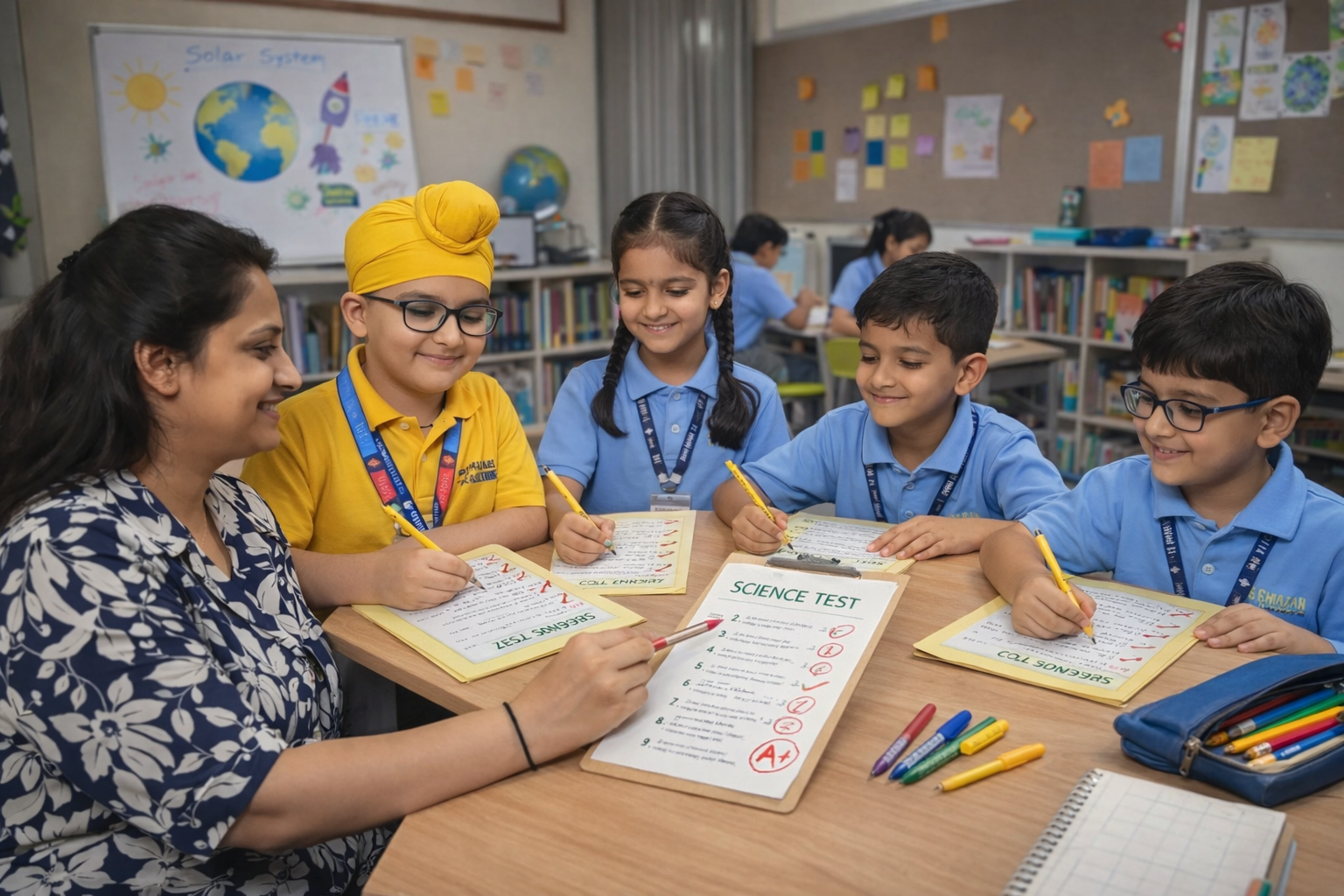 Assessment and Progress Tracking at Shri Ram Global School - Student portfolios, presentations, and feedback