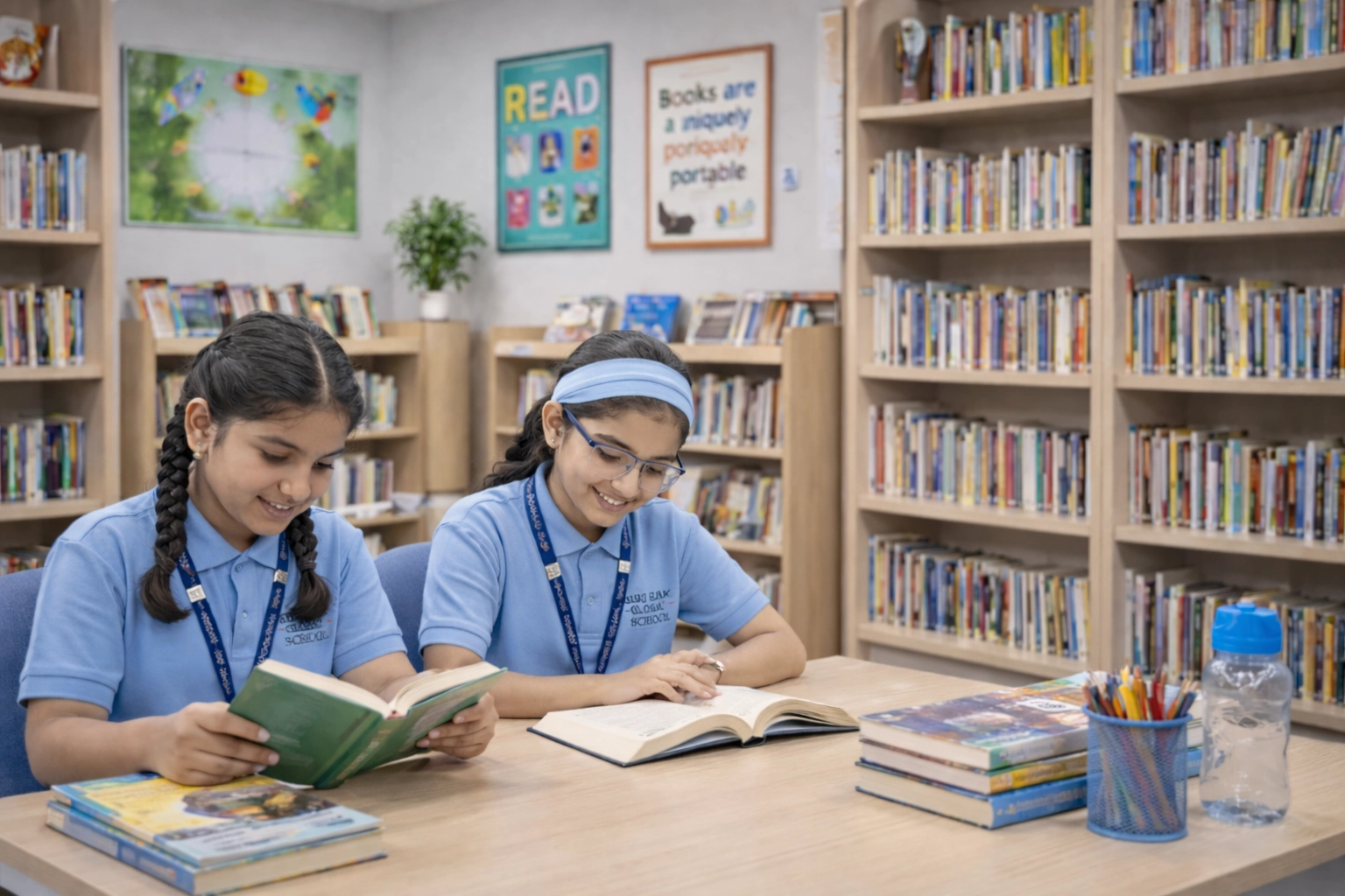 Library & Resource Centre at Shri Ram Global School