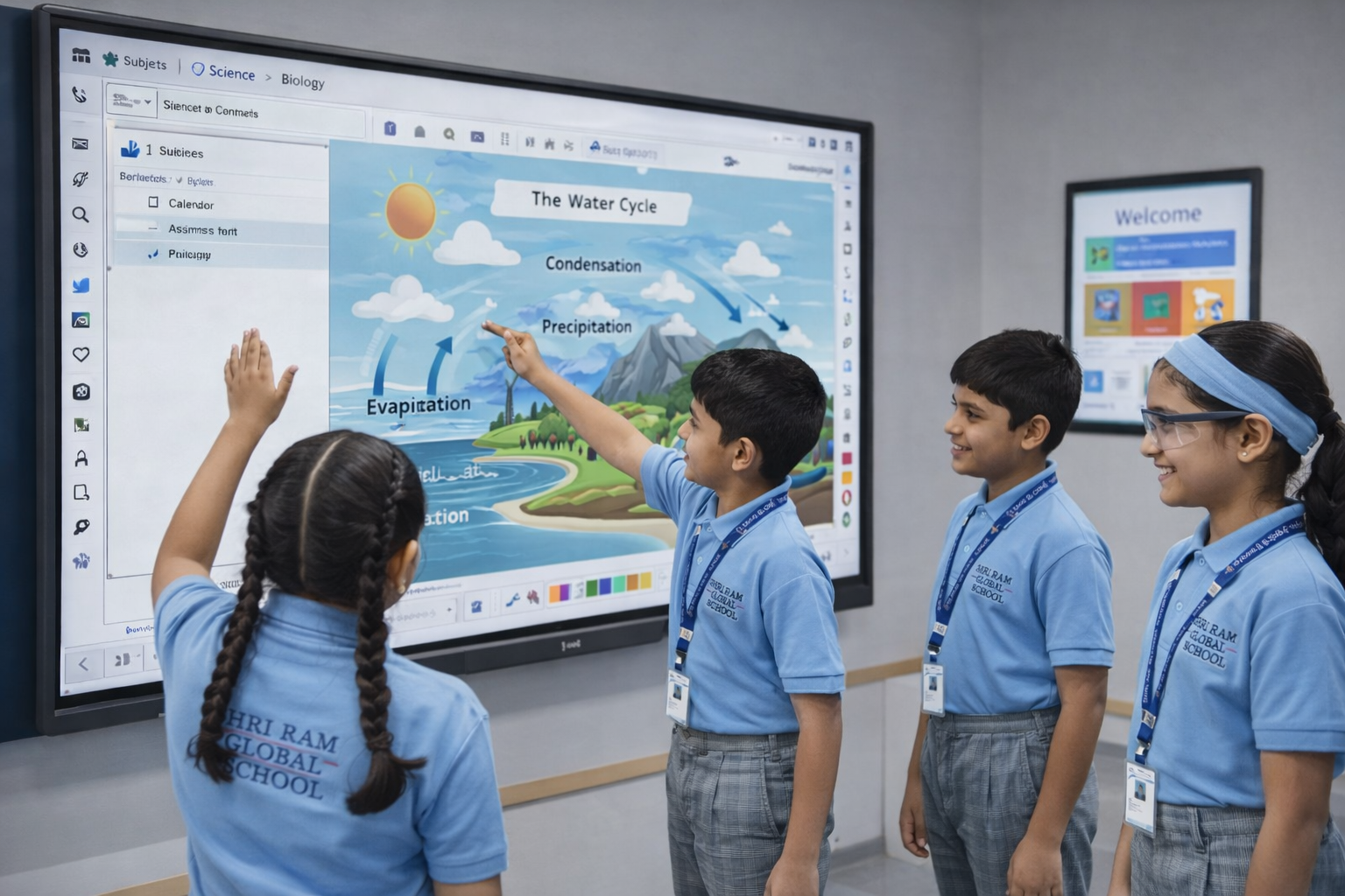 Smart Classrooms at Shri Ram Global School